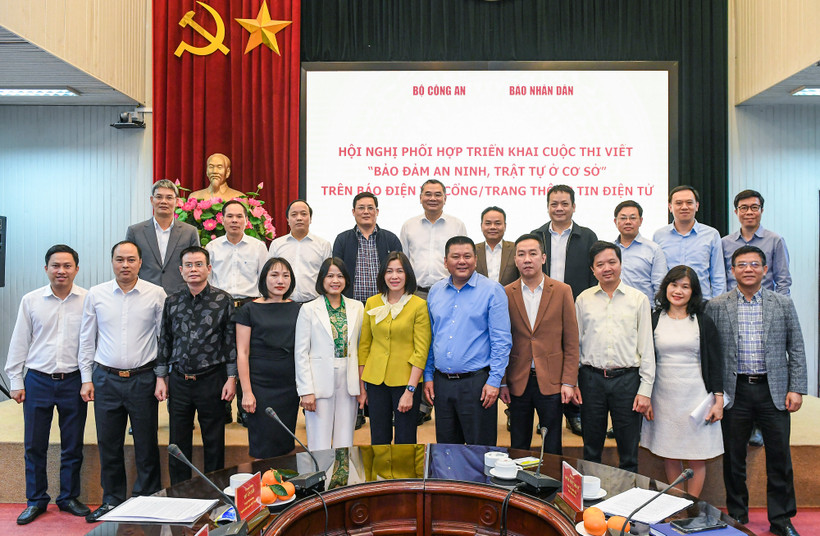 [Ảnh] Hội nghị phối hợp triển khai Cuộc thi viết “Bảo đảm an ninh, trật tự ở cơ sở”
