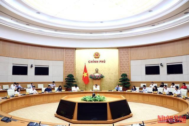 Toàn cảnh cuộc họp. (Ảnh: VGP)