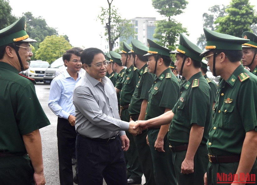 Thủ tướng thăm Bộ đội Biên phòng tỉnh Lào Cai, Cụm trường phường Kim Tân