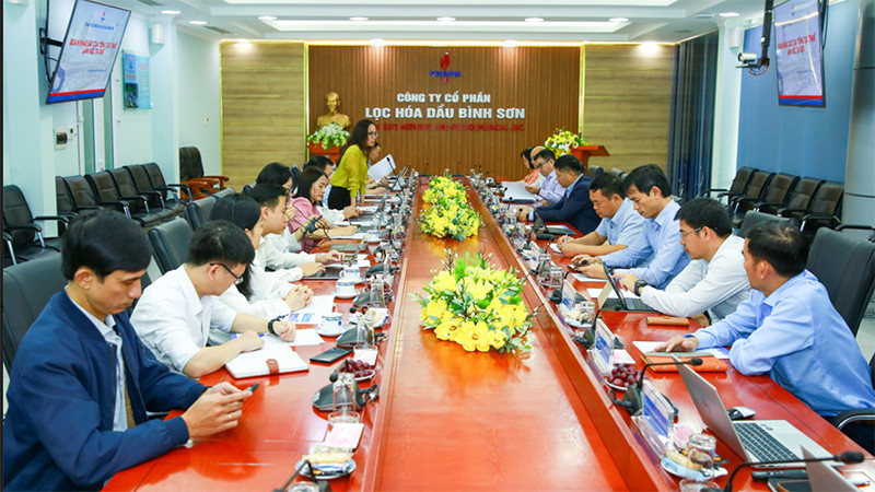 Đoàn khảo sát của Tổng cục Thuế làm việc với BSR.