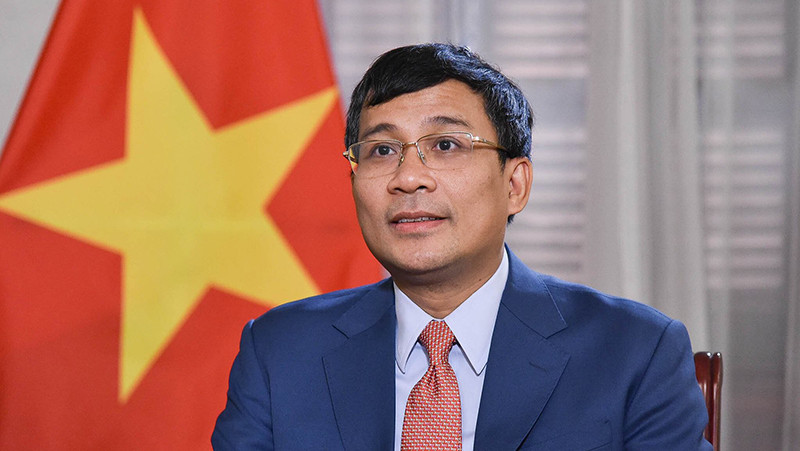 Thứ trưởng thường trực Ngoại giao Nguyễn Minh Vũ. (Ảnh: Bộ Ngoại giao)