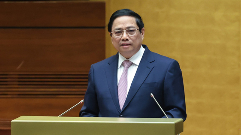 Thủ tướng Chính phủ Phạm Minh Chính truyền đạt chuyên đề: Tiếp tục đổi mới, nâng cao chất lượng chính sách xã hội, đáp ứng yêu cầu sự nghiệp xây dựng và bảo vệ Tổ quốc trong giai đoạn mới.