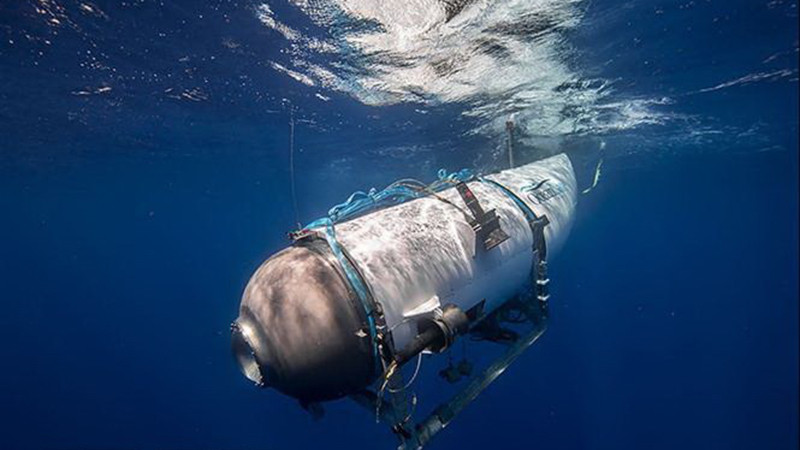 Tàu lặn Titan thuộc sở hữu của công ty Ocean Gate. (Ảnh: AFP/TTXVN)