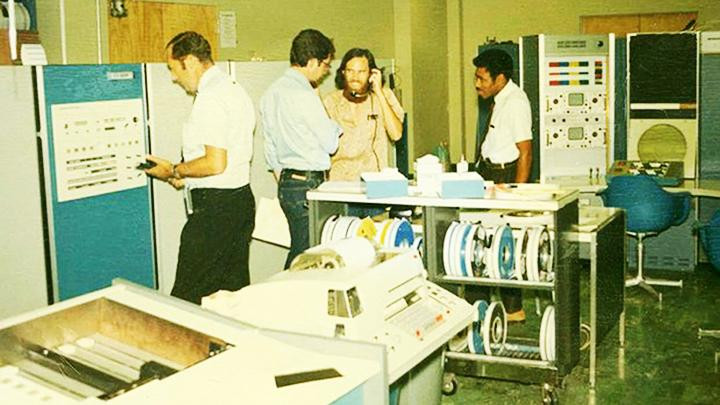 Một trong các cơ sở nghiên cứu Arpanet ở Mỹ. Ảnh: AMUELI.UCLA.EDU