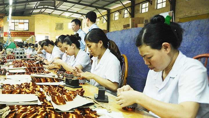 Lĩnh vực sản xuất công nghiệp và xây dựng tăng mạnh 12,9% so với cùng kỳ năm 2021. Ảnh: NGUYỆT ANH