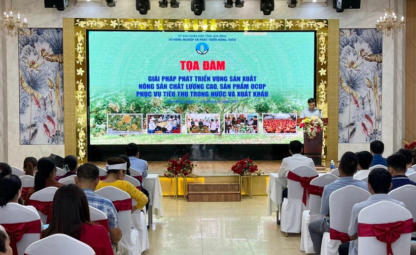 Buổi toạ đàm thu hút đông đảo các đại biểu tham gia.
