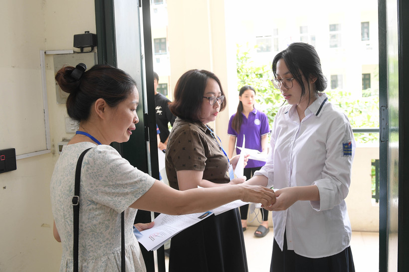 Tại Kỳ thi tốt nghiệp THPT năm 2024 (Ảnh: THÀNH ĐẠT)