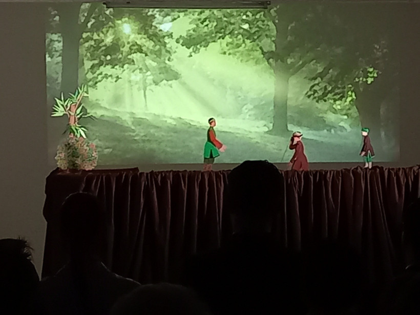 Vở múa rối Lục Vân Tiên tại Ukraine.