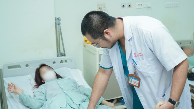 Bệnh nhân được phẫu thuật thành công.