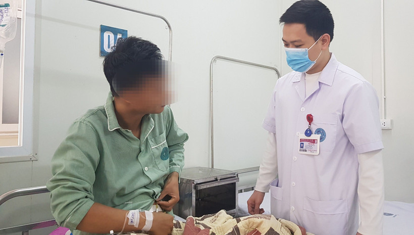 Bệnh nhân đang hồi phục sức khỏe.