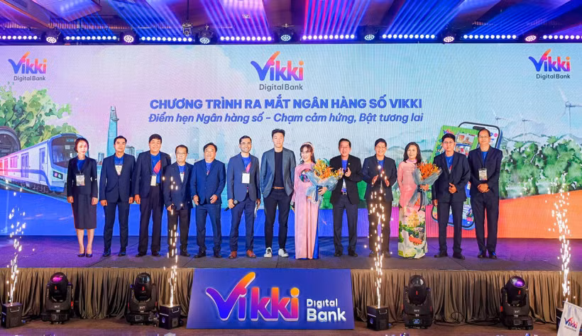 Buổi lễ ra mắt Ngân hàng Số Vikki - Điểm chạm Ngân hàng số, Chạm cảm hứng, Bật tương lai.