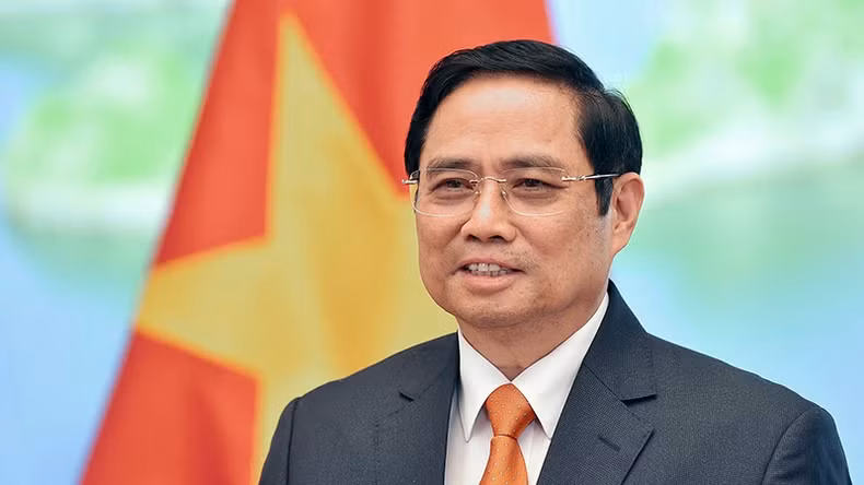 Thủ tướng Chính phủ nước Cộng hòa xã hội chủ nghĩa Việt Nam Phạm Minh Chính.