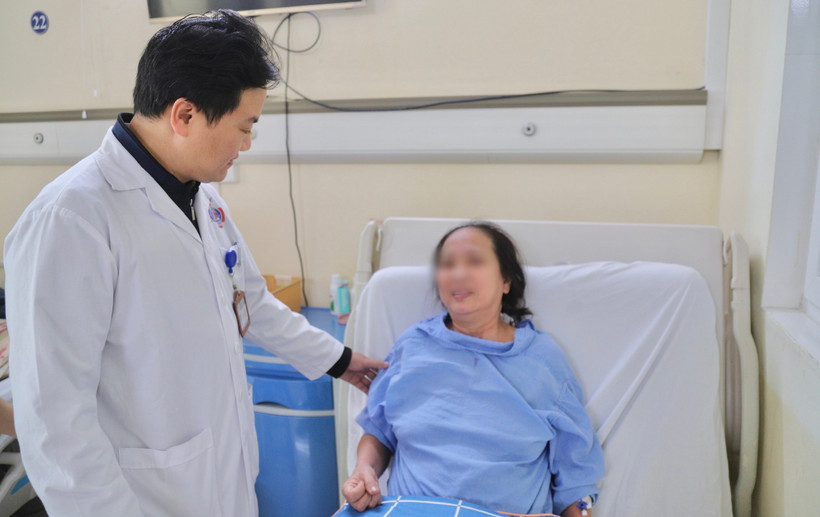 Bệnh nhân bình phục sau ca phẫu thuật.
