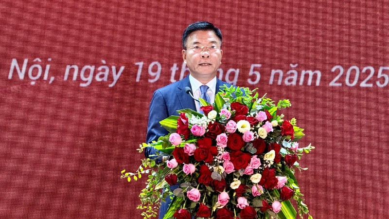 Phó Thủ tướng Chính phủ Lê Thành Long phát biểu tại lễ kỷ niệm.