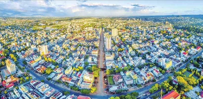 Thành phố Pleiku - trung tâm đô thị hành chính của tỉnh Gia Lai.