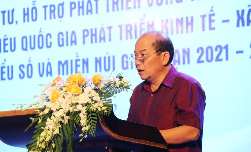 PGS, TS Nguyễn Thế Thịnh, Cục trưởng Cục quản lý Y Dược cổ truyền, Bộ Y tế phát biểu tại hội nghị.