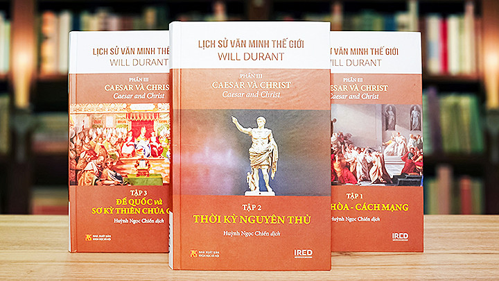 Bộ sách “Lịch sử Văn minh thế giới” phiên bản tiếng Việt