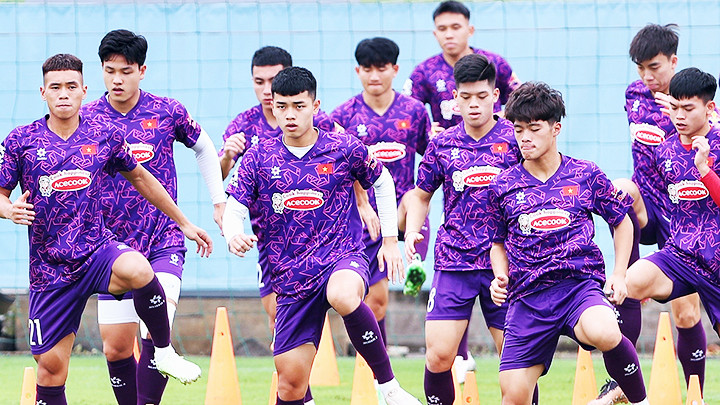 Lứa U23 hiện tại được đánh giá đồng đều và khát khao thể hiện. Ảnh: VFF