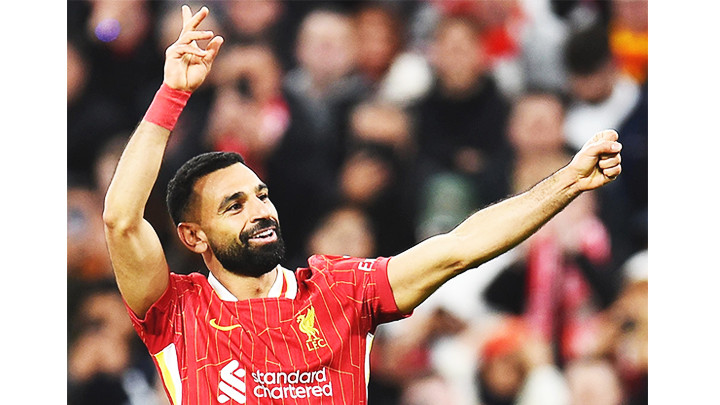 Salah là cầu thủ có thu nhập cao nhất của Liverpool hiện tại với 350 nghìn bảng mỗi tuần.