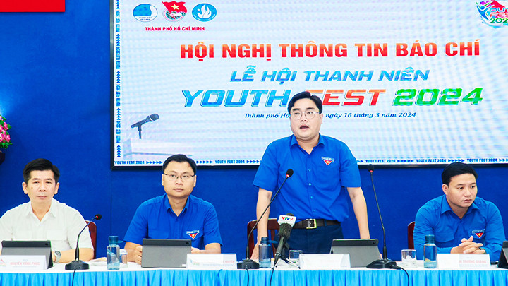 Ban tổ chức thông tin về các chương trình trong Lễ hội thanh niên 2024.