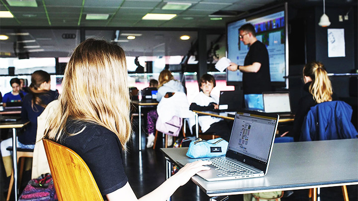 Trường học ở Đan Mạch chặn một số trang web. Ảnh: GETTY IMAGES