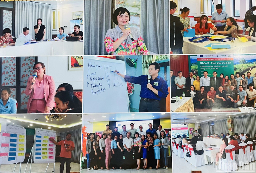 Những hoạt động dự án triển khai tại các địa phương.