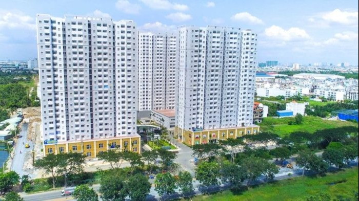 Khu nhà ở xã hội của Hoàng Quân tại huyện Bình Chánh