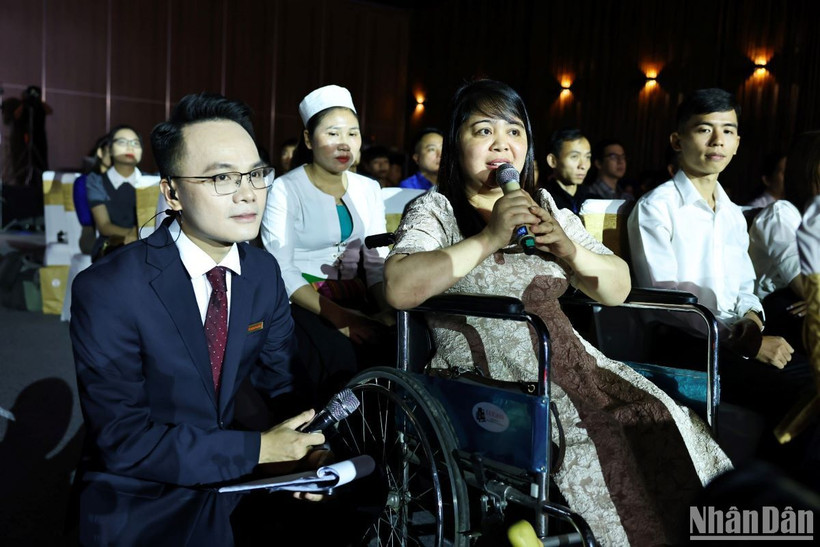 Hiệu quả từ chương trình dự án của AAV giúp cho chị Đinh Thị Hường, người dân tộc Mường phát triển năng lực nâng cao giá trị bản thân.