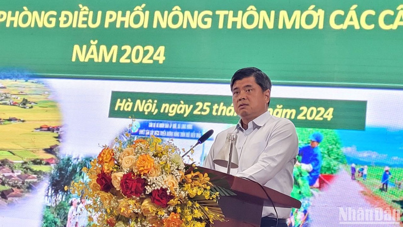 Thứ trưởng Trần Thanh Nam phát biểu tại Hội nghị.