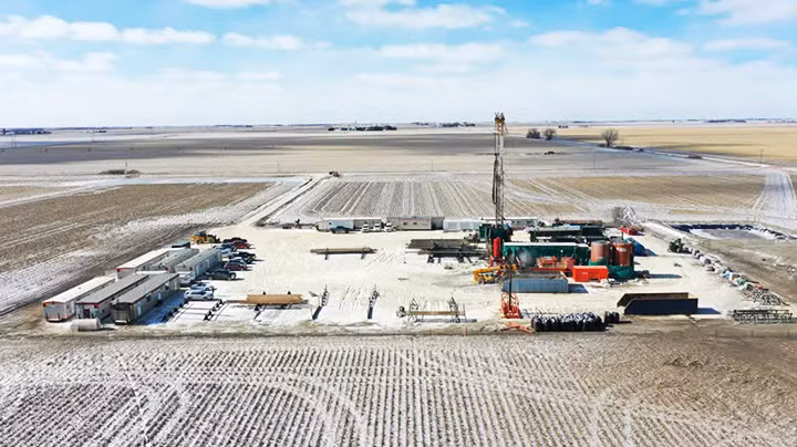 Một cơ sở khai thác hydro trắng tại phía tây nước Mỹ. Ảnh: MEDIACDN