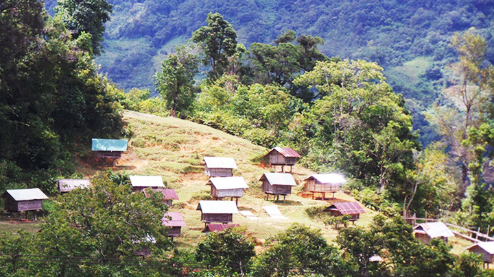 Kho lương thực của người Xơ Đăng