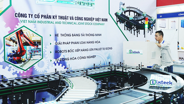 Kết quả hoạt động sản xuất, kinh doanh trong 3 tháng đầu năm của Intech Group tăng 30% so với năm ngoái. Ảnh: BẮC SƠN