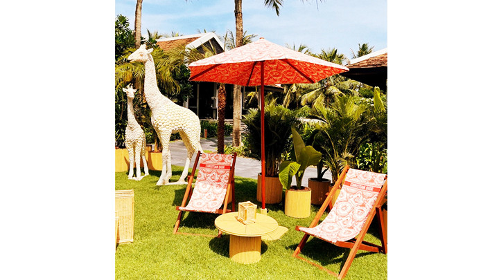 Không gian Dior Cafe tại Four Seasons The Nam Hải (Hội An).