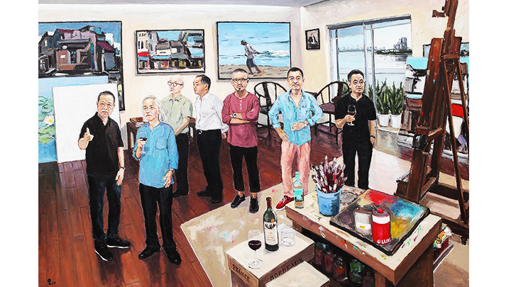 Tác phẩm “Studio của Phạm Luận”.