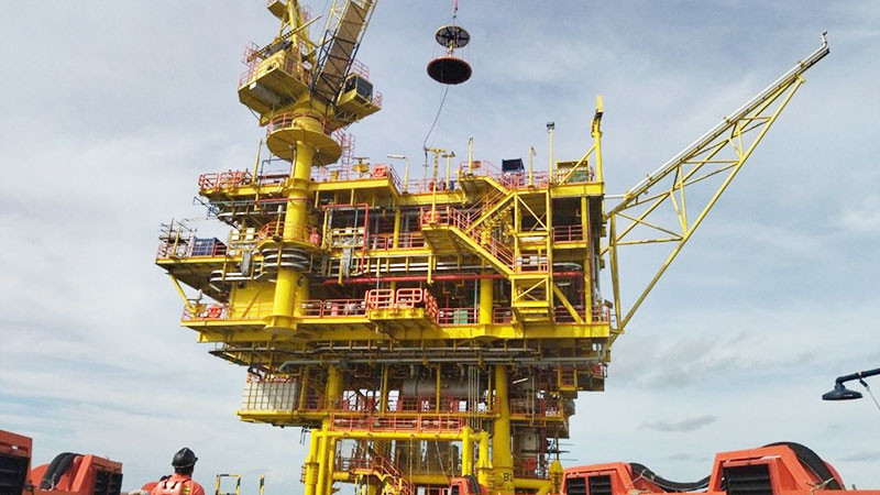 Hoạt động thực địa tại mỏ PM3 - CAA, nơi vừa phát hiện trữ lượng dầu mới và đưa vào khai thác.