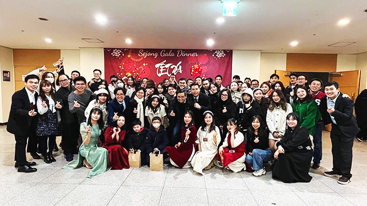 Tổ chức hoạt động Tết giúp gắn kết cộng đồng du học sinh Việt Nam tại Hàn Quốc.