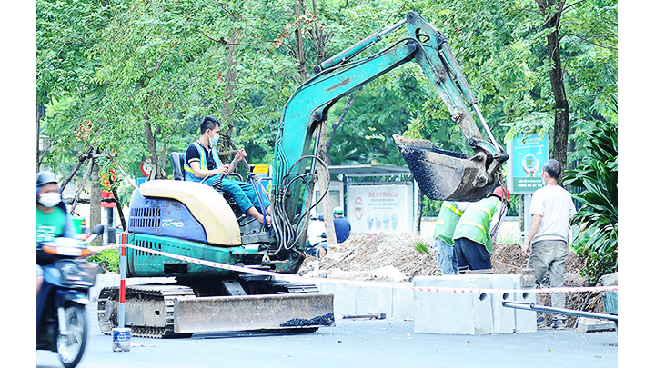 Dừng đào đường, vỉa hè vào dịp Tết