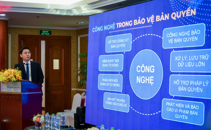 [Ảnh] Toàn cảnh phiên thảo luận "Bảo vệ bản quyền báo chí trong kỷ nguyên số"