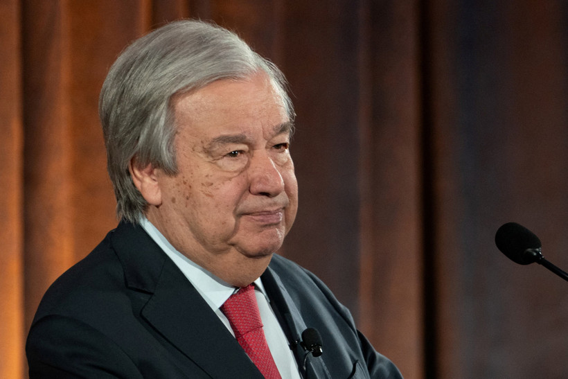 Tổng thư ký Liên hợp quốc Antonio Guterres. (Ảnh: Reuters)
