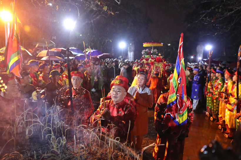 Lễ hội khai ấn đền Trần Nam Định được tổ chức quy củ, trang trọng, an toàn, bảo đảm an ninh trật tự, nếp sống văn minh, phát huy giá trị văn hoá truyền thống của dân tộc.