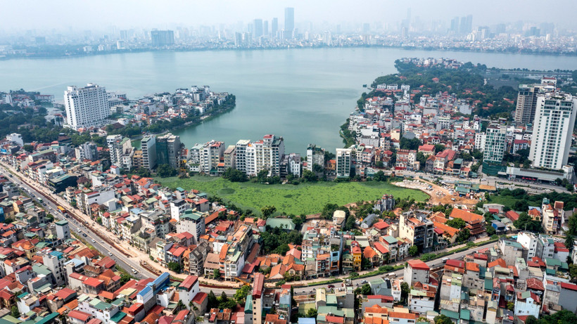 [Ảnh] Cận cảnh dự án thoát nước cho "rốn ngập" quận Tây Hồ