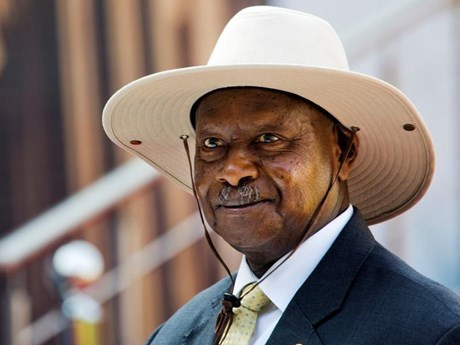 Tổng thống Uganda Yoweri Museveni. (Nguồn: Reuters)