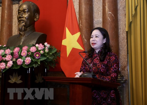 Bà Võ Thị Ánh Xuân. (Nguồn: TTXVN) 