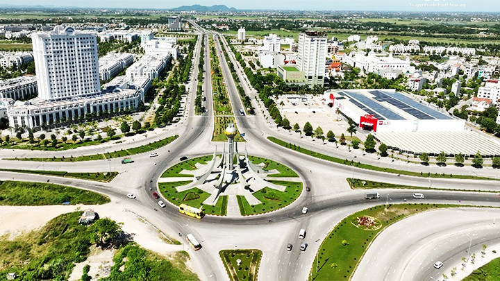 Biểu tượng phát triển mới của TP Thanh Hóa.