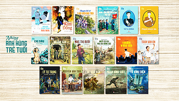 Bộ sách “Những anh hùng trẻ tuổi”