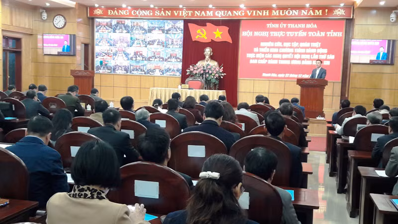 Quang cảnh hội nghị.