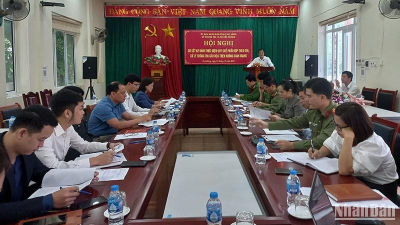 Cao Bằng tăng cường phản bác, xử lý thông tin xấu, độc trên không gian mạng 