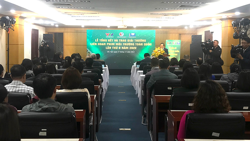 Toàn cảnh lễ tổng kết và trao giải thưởng.