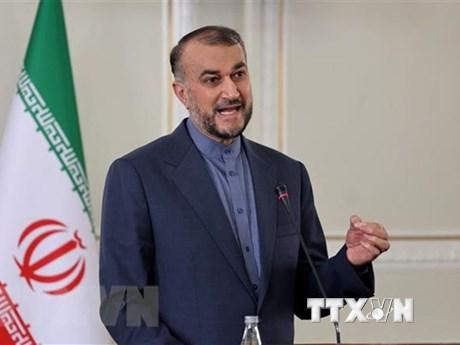 Ngoại trưởng Iran Hossein Amir Abdollahian. (Ảnh: AFP/TTXVN)