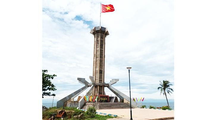 Cột cờ đảo Cồn Cỏ.